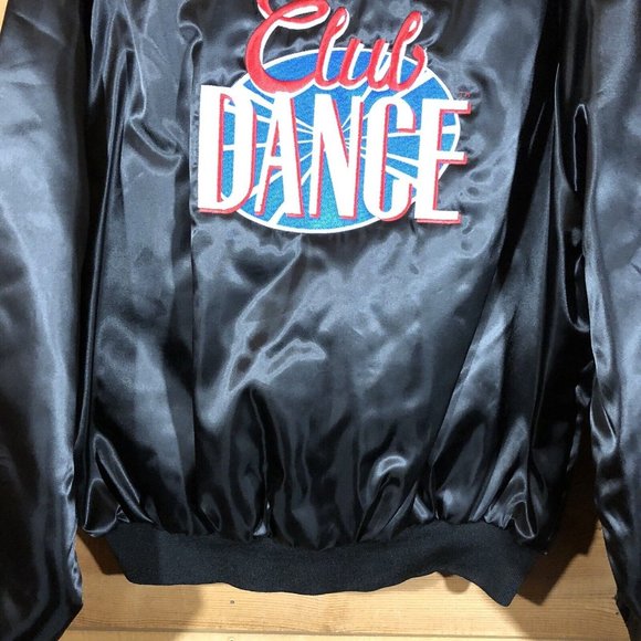 NEW Club Dance King Louie PRO FIT Union Tag Bomber Jacket Mens Size L TNN Snap - Picture 11 of 12